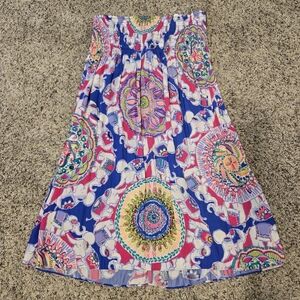 Lilly Pulitzer Midi Skirt Trunky Music
